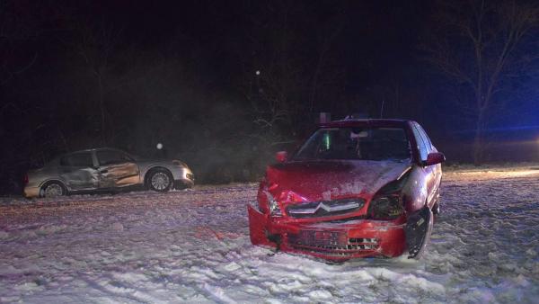 Baleset 2019.01.05-én. Fotó: police.hu