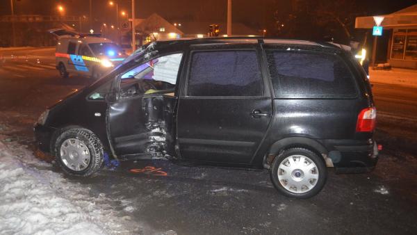 Baleset 2019.01.27.-én. Fotó: police.hu