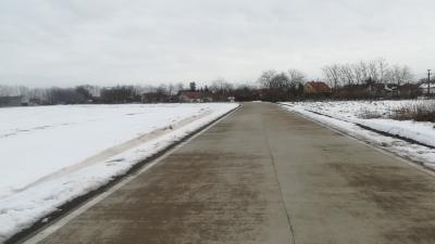 Ezt a szakaszt is felújították az elnyert támogatásból. Forrás: KBC