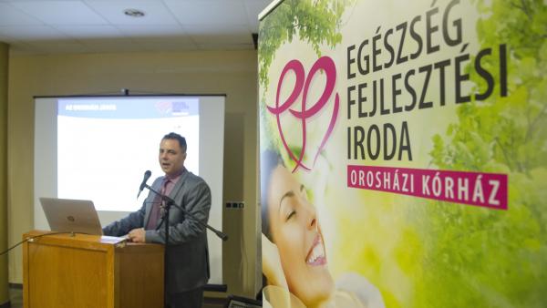 dr. Duray Gergő főigazgató. Fotó: Orosházi Kórház