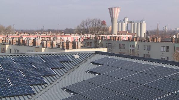 A rendszer a kórház villamosenergia felhasználásának 15-20 százalékát meg tudja termelni havonta. Fotó: Kugyelka Attila