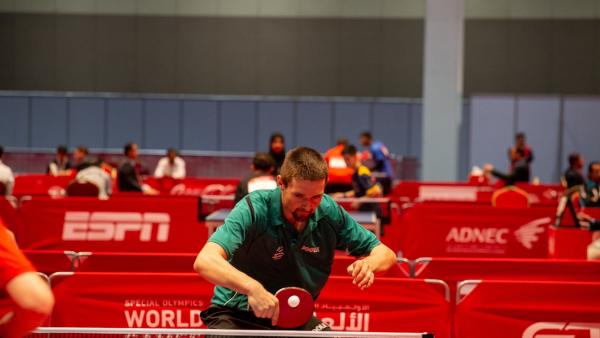 Vizsnyai Dávid (fotó: facebook.com/specialolympicshungary)