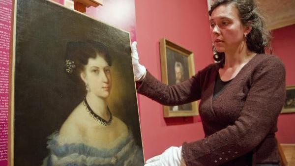Munkácsy 1867-ben festette meg a békési Tóth Matild arcképét, a múzeum néhány évvel ezelőtt vásárolta meg a festményt (MTI fotó)