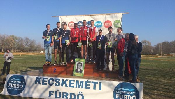 A bronzérmes férfi csapat (fotó: Kopp Békéscsabai Atlétikai Club)