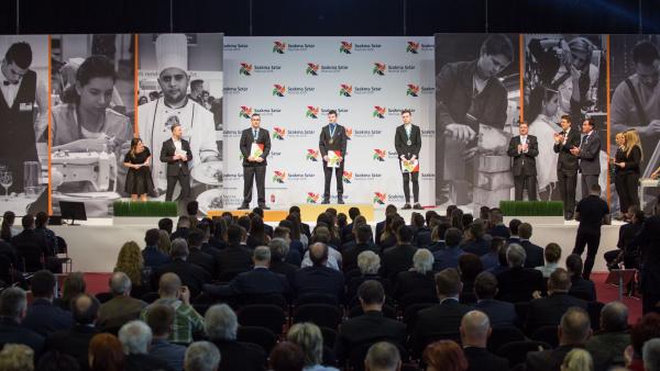 A Szakma Sztár dobogósai. Fotó: BMKIK