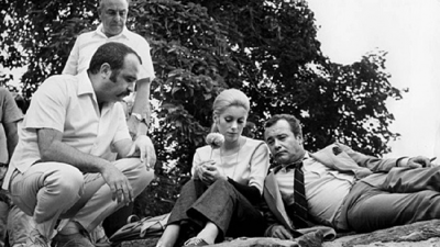 Az Április bolondja című 1969-ben készült film forgatásán (forrás: twitter.com)