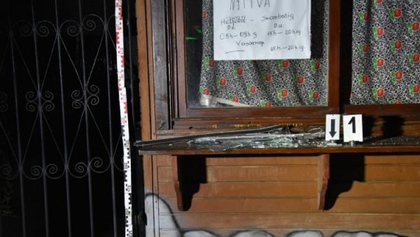 Ebből a lángossütőből próbált lopni a férfi Köröstarcsán. Fotó: police.hu