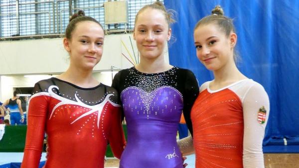 A csabai tornász-csapat. Fotó: Torna Club Békéscsaba