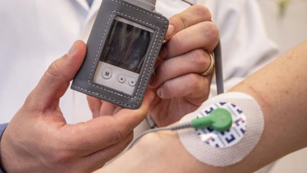 Az új készülék az Orosházi Kórházban. Fotó: Rosta Tibor