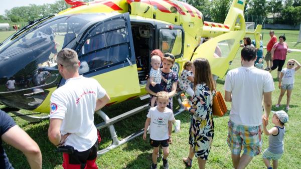 Családi nap az Orosházi Kórházban. Fotó: OK/Melega Krisztián