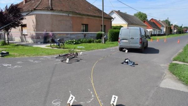 Baleset Csorvásnál 2019.06.04.-én. Fotó: police.hu