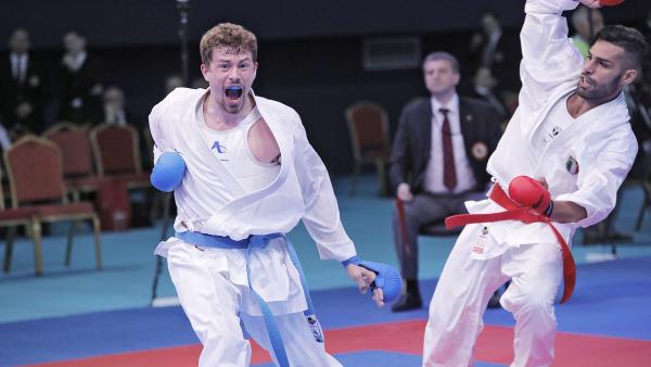 Hárspataki Gábor. Fotó: Magyar Karate Szakszövetség