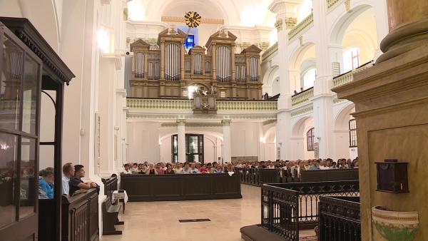 Orgonák éjszakája az evangélikus nagytemplomban Fotó: Ujházi György