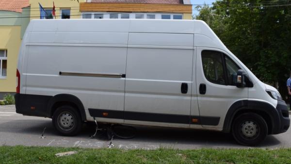 Baleset Eleken, 2019.07.11.-én. Fotó: police.hu