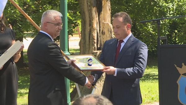 Takács Árpád Újkígyós legújabb Díszpolgára. Fotó: Tóth Áron