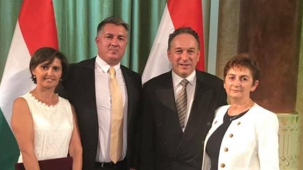 Paulikné Tóth Krisztina, Bíró Csaba, Fekete Péter, Rakonczás Szilvia (fotó: facebook)