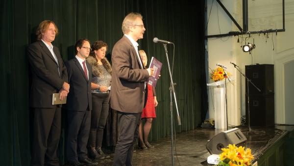 Békés Megyei Príma Díjas a Bárka szerkesztősége (fotó: VOSZ)