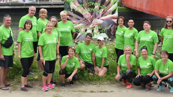 A Gyógyító Sárkányok csapata. Fotó: Orosházi Kórház
