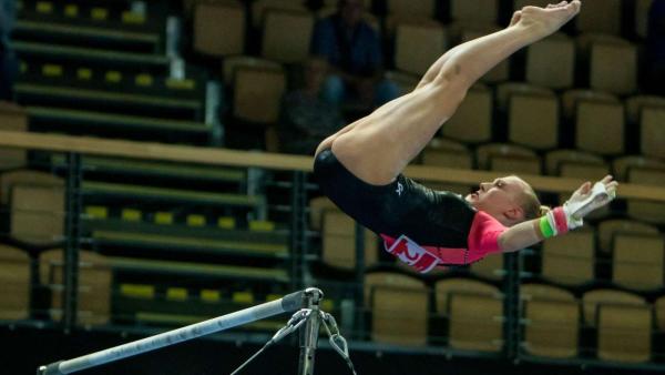 Makra Noémi a holland versenyen. Fotó: MATSZ/Freschl József