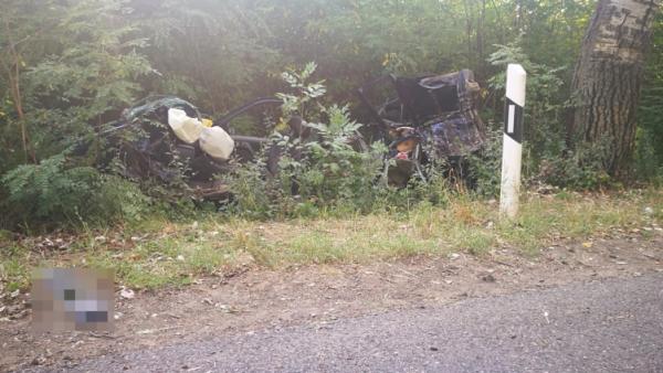 Baleset 2019.09.06.-án. Fotó: police.hu