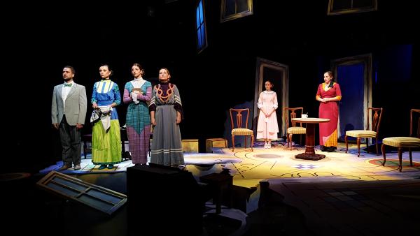 Sajtónyilvános próbán mutatta be Heltai Jenő: A tündérlaki lányok színdarabját a Békéscsabai Jókai Színház. Fotó: Papp Ádám