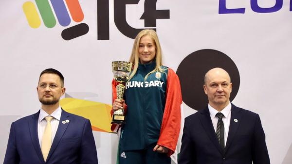 Mezei Nikolett arany és ezüstérmet szerzett a taekwon-do Európa-bajnokságon.