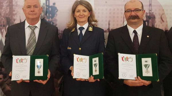 Balról jobbra: Haba József, Fehér  Andrea, Szpisák Attila