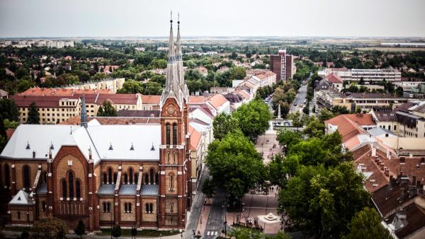 Békéscsaba belvárosa (fotó: Varga Ottó)