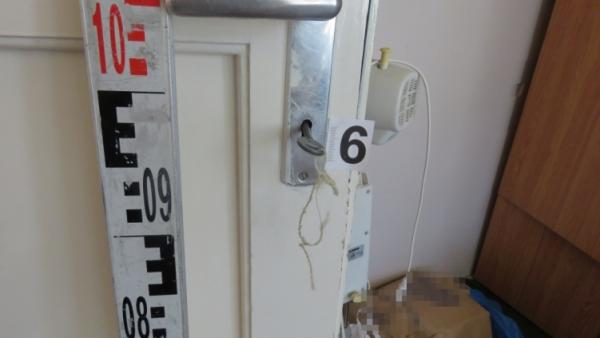 Lopás Kunágotán. Fotó: police.hu