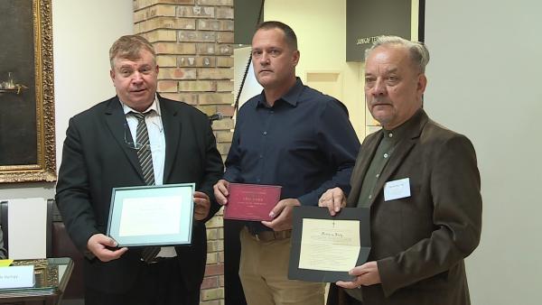 Ando György, Sarnek Tamás, Fekete Károly - (Fotó: behir.hu)