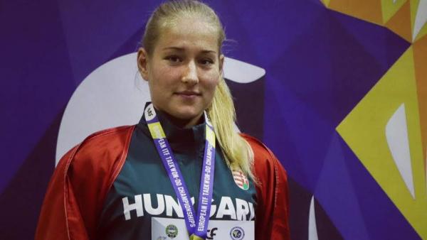 Európa-bajnoki második lett Mezei Nikolett. Fotó: Békés Megyei Harcművész Szövetség