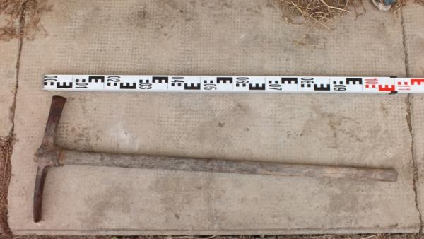 Csákánnyal vert agyon egy kutyát egy férfi Kötegyánban. Forrás: police.hu