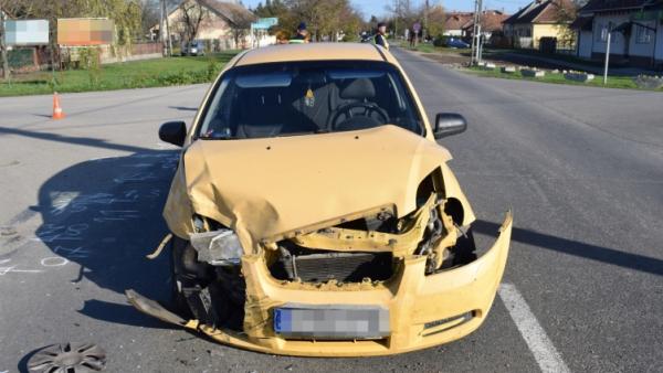 Baleset 2019.11.24.-én Dobozon. Forrás: police.hu