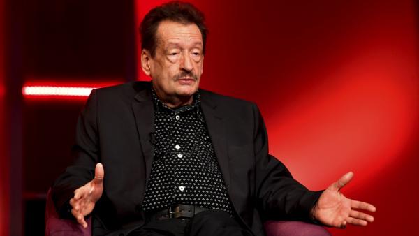 Karinthy Márton Kossuth-díjas színigazgató a Hogy volt?! című tv-műsor felvételén 2019. március 20-án. Fotó: Zih Zsolt / MTI