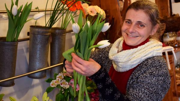 Szpisják Erika, az Erika Virágszalon tulajdonosa – Fotó: behir.hu/Such Tamás