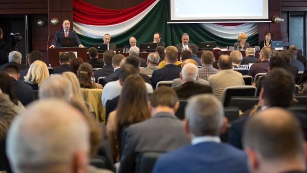 Évindító fórum a Békés Megyei Önkormányzat szervezésében. Fotó: BMÖ/Zentai Péter