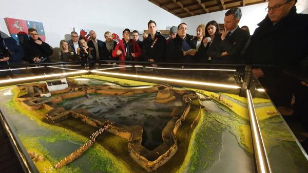 Látványos diorámával bővült a gyulai vár. Fotó: Kovács Dénes