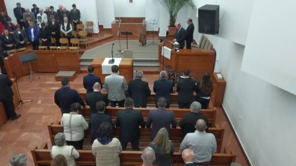 Az ökumenikus imahét záróalkalma Békésen. Fotó: Békési Baptista Gyülekezet