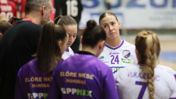 Marincsák Nikolették csalódottak lehetnek, csakúgy, mint a Dunaújváros ellen – (Fotó: Antal János)