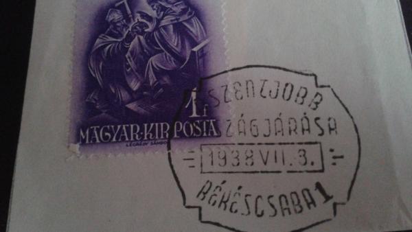 Országjárás bélyeg és bélyegző (Ogrincs Pálné gyűjteménye)