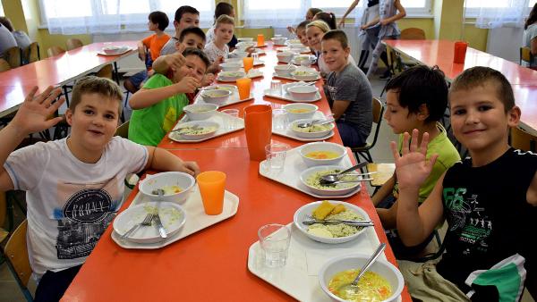 Menza a Lencsési Általános Iskolában