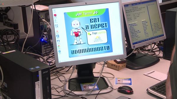 Minden eszközön feltüntetik a felajánló nevét is Fotó: Kugyelka Attila