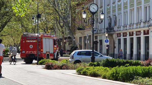 Leszakadt faág miatt vonultak az Andrássy útra a tűzoltók. Olvasói fotó