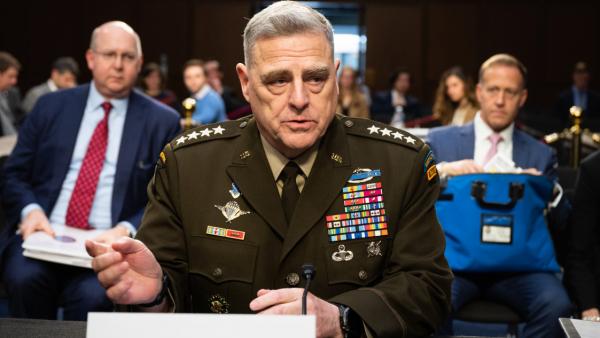 Mark Milley amerikai vezérkari főnökök(Fotó: Getty Images)