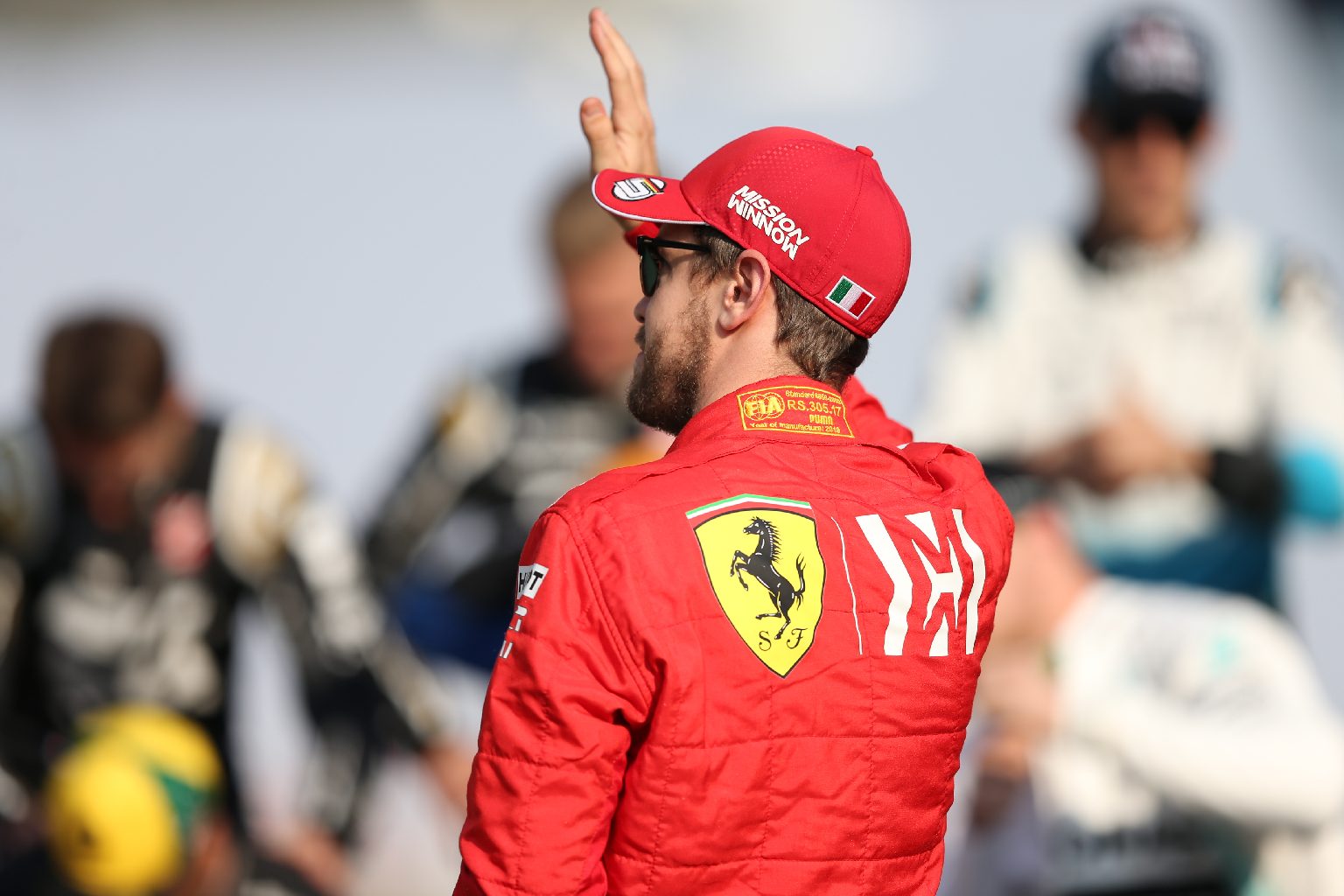 Sebastian Vettel – (Fotó: MTI/EPA)