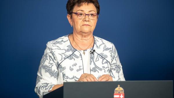 Müller Cecília (fotó: MTI/kormany.hu/Botár Gergely)