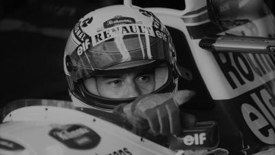 Ayrton Senna a Williams volánja mögött – (Fotó: AFP/Jean Loup Gautreau)