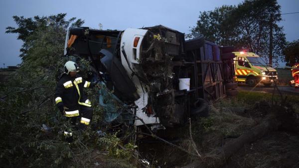 A 2017-ben történt baleset (fotó: police.hu)