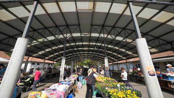 A békési piac – (Fotó: Békés Város Önkormányzata)