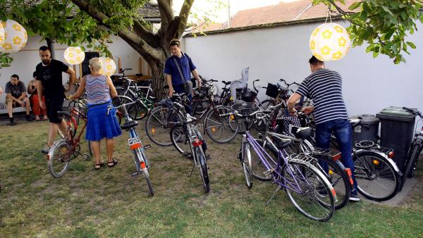 Sokan járnak drótszamárral a Meseházba